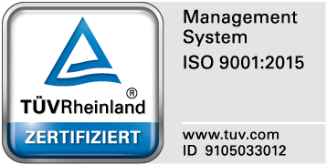 ISO 9001 – zertifiziertes Qualitätsmanagement
